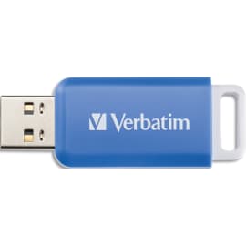 VERBATIM Clé DATABAR USB 2.0 Bleu 64Go photo du produit