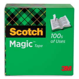 SCOTCH Boîte individuelle Scotch® Magic™ 19 mm x 33 m photo du produit