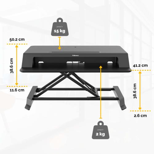 FELLOWES Plate-forme assis-debout Lotus LT photo du produit Secondaire 1 L