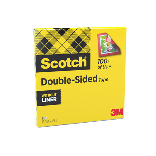 SCOTCH Ruban adhésif double face, 12 mm x 33 m, en boîte individuelle photo du produit Secondaire 1 L