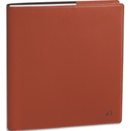 QUO VADIS Semainier Planning TOSCANA 16x16cm Cousu 13 mois décembre-décembre rouge brique 90g photo du produit