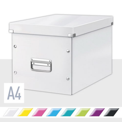 LEITZ Boîte Click & Store WOW cube, format Large, blanc photo du produit Secondaire 1 L