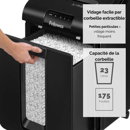 Fellowes Huile pour destructeur de papier, pour coupe croisée et micro  coupe, Jaune, Unique, 355 ml, 35250