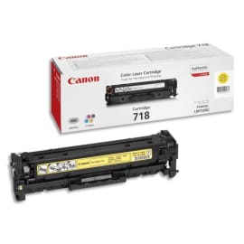 CANON Cartouche toner Jaune CRG718Y - 2659B002AA photo du produit