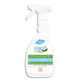 ACTION VERTE Spray de 500 ml nettoyant désinfectant multi-surfaces photo du produit