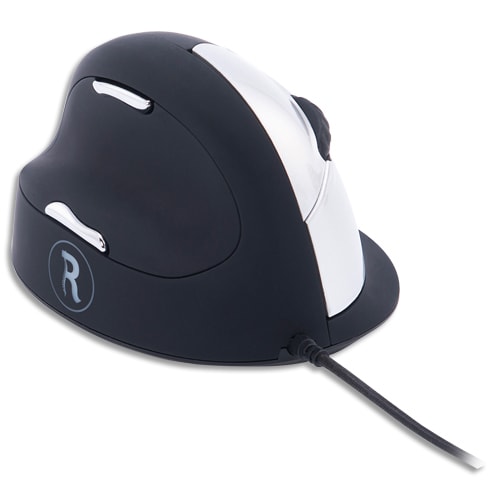 R-GO TOOLS Souris ergonomique Taille L pour gaucher RGOBRHESML photo du produit Principale L