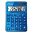 CANON Calculatrice de bureau 12 chiffres LS-123K Bleue 9490B001AA photo du produit