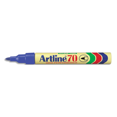 ARTLINE Marqueur ''70'' permanent indélébile pointe ogive 1,5 mm coloris bleu photo du produit Principale L