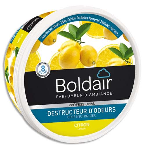 BOLDAIR Pot 300g Gel destructeur d'odeurs Citron photo du produit