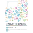 FUZEAU Carnet de liaison primaire léger & résistant, format 14,5x20,8cm, 48 pages, 16 bulletins d'absence photo du produit