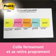 POST-IT Devidoir Millenium livré avec 12 blocs Z-Notes 76x76 mm coloris néon + 10 marque-pages standards photo du produit Secondaire 3 S