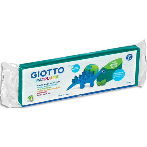 GIOTTO Pâte à modeler Patplume 350 g / Vert émeraude photo du produit Principale L