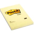 POST-IT Bloc repositionnable de 100 feuilles 102 x 152 mm Jaune uni photo du produit