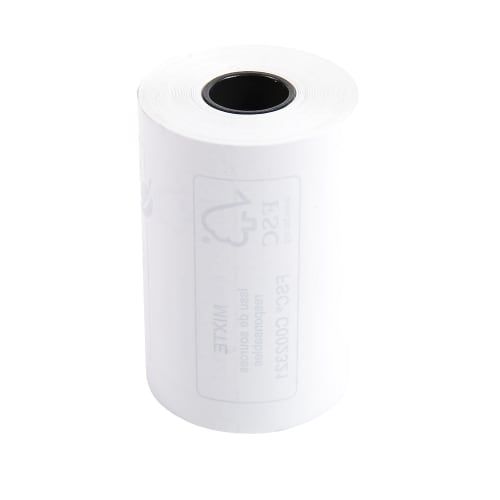 Exacompta Bobine TPE carte bancaire 57 x 40 x 12 mm - Longueur 18M - Rouleau  Papier thermique 1 pli 55g sans Bisphénol A - Lot de 10 - Rouleaux de  Papierfavorable à acheter dans notre magasin