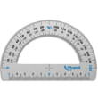 MAPED Rapporteur demi circulaire 180&deg; aluminium 12 cm photo du produit