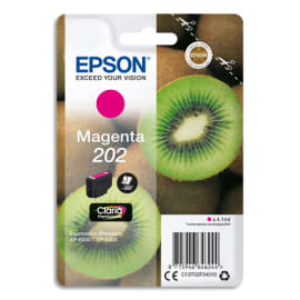 EPSON Cartouche Jet d'Encre Claria Premium Magenta ''Kiwi'' 202 (T02F3) - C13T02F34010 photo du produit