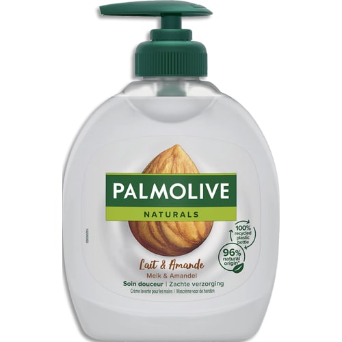 PALMOLIVE Flacon pompe 300 ml Savon liquide Naturals Soin Délicat PH Neutre photo du produit Principale L