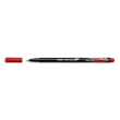 Stylo feutre bic intensity pointe fine corps noir verni couleurs rouge