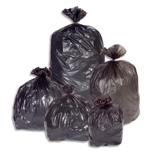 Tekenewbse Lot de 150 Sacs Poubelle Biodégradables 25L, Sac