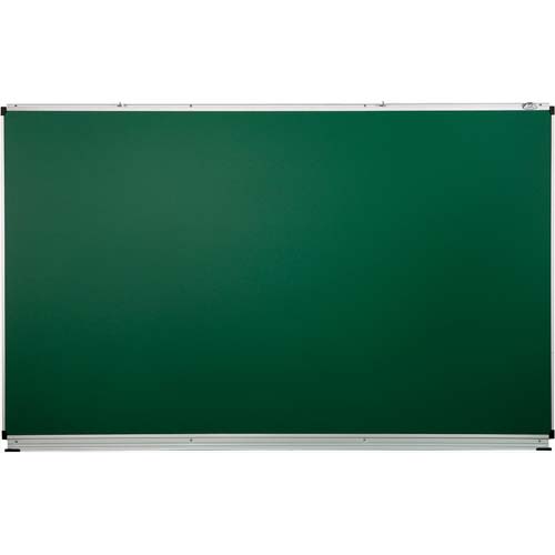 ULMANN Tableau mural en acier émaillé Vert, écriture craie, porte-accessoires - Format : 200 x 126 cm photo du produit Principale L