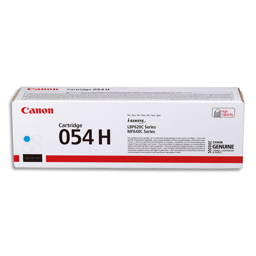 CANON Toner 054H Cyan 3027C002AA photo du produit Principale L