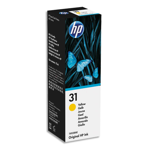 HP Cartouche jet d'encre 31 jaune 1VU28AE photo du produit Principale L