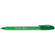 PAPERMATE Stylo bille à capuchon, pointe moyenne, corps triangulaire plastique couleur, encre ULV Verte. photo du produit