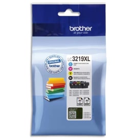 BROTHER Cartouche Jet d'encre 4 couleurs LC3219XLVAL photo du produit