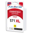 ARMOR Cartouche compatible CANON CLI-571XL Jaune B12672R1 photo du produit