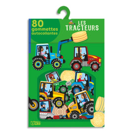LITO DIFFUSION Bo&icirc;te de 80 gommettes les machines agricoles photo du produit