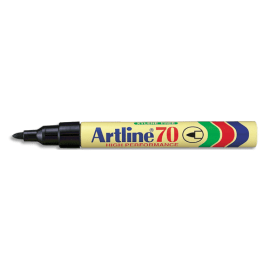 ARTLINE Marqueur ''70'' permanent indélébile pointe ogive 1,5 mm coloris noir photo du produit