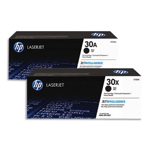 HP 30A CF230A Toner Noir Authentique pour HP LaserJet Pro M203 / M277 photo du produit