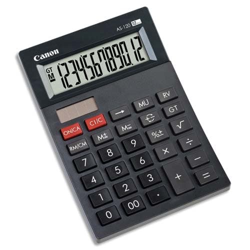 CANON calculatrice as-1200 4599B001 photo du produit Principale L