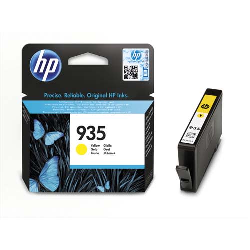 HP Cartouche Jet d'encre Jaune 935 C2P22AE photo du produit Principale L