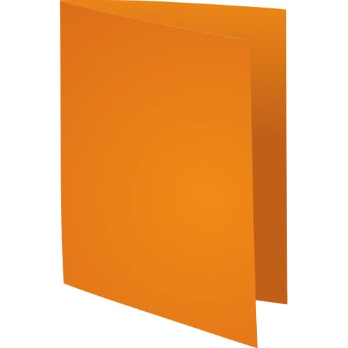 EXACOMPTA Paquet de 250 sous-chemises SUPER 60 en carte 60 grammes coloris Orange photo du produit Secondaire 1 L