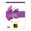 BLOC GRAND ART MULTI TECHNIQUES 60 FEUILLES FORMAT A4 180G photo du produit