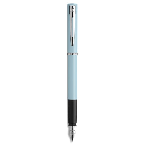 Waterman graduate allure stylo plume chrome plume fine cartouche