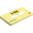 POST-IT Bloc repositionnable de 100 feuilles 76 x 127 mm Jaune 655E photo du produit