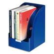 LEITZ Porte-revues Jumbo Leitz Plus - Bleu - H32 x P25,5 cm - Dos 21 cm photo du produit