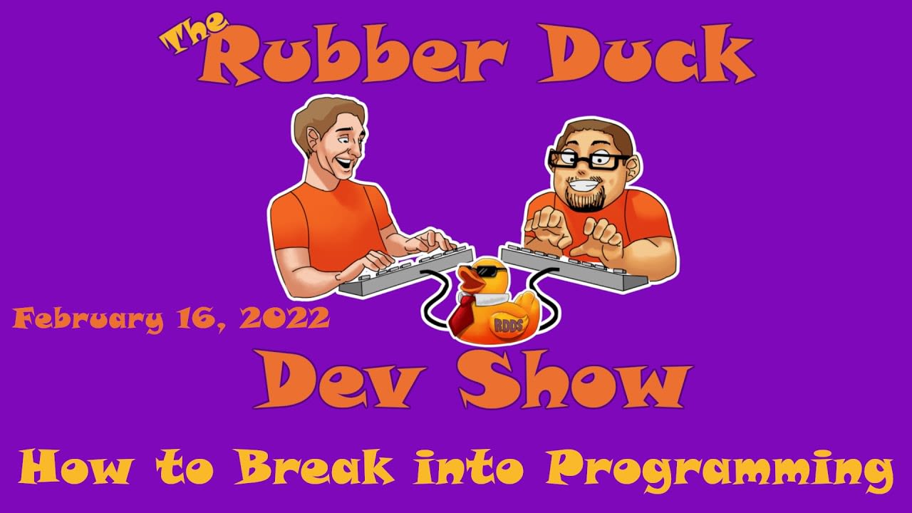 Rubber Duck Dev Show Episode 30 How To Get Started Coding