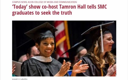 Klein College Tamron Hall Post, 1183