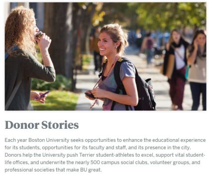 Boston University Donor Story, 1011