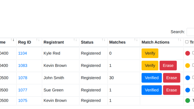Advancement Form constituent matching interface for Raiser's Edge NXT