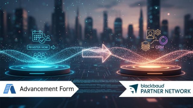 Effortless Event Management with Advancement Form’s Blackbaud NXT Integration