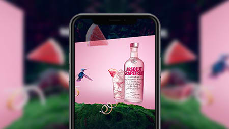 Absolut Grapefruit Advrtas