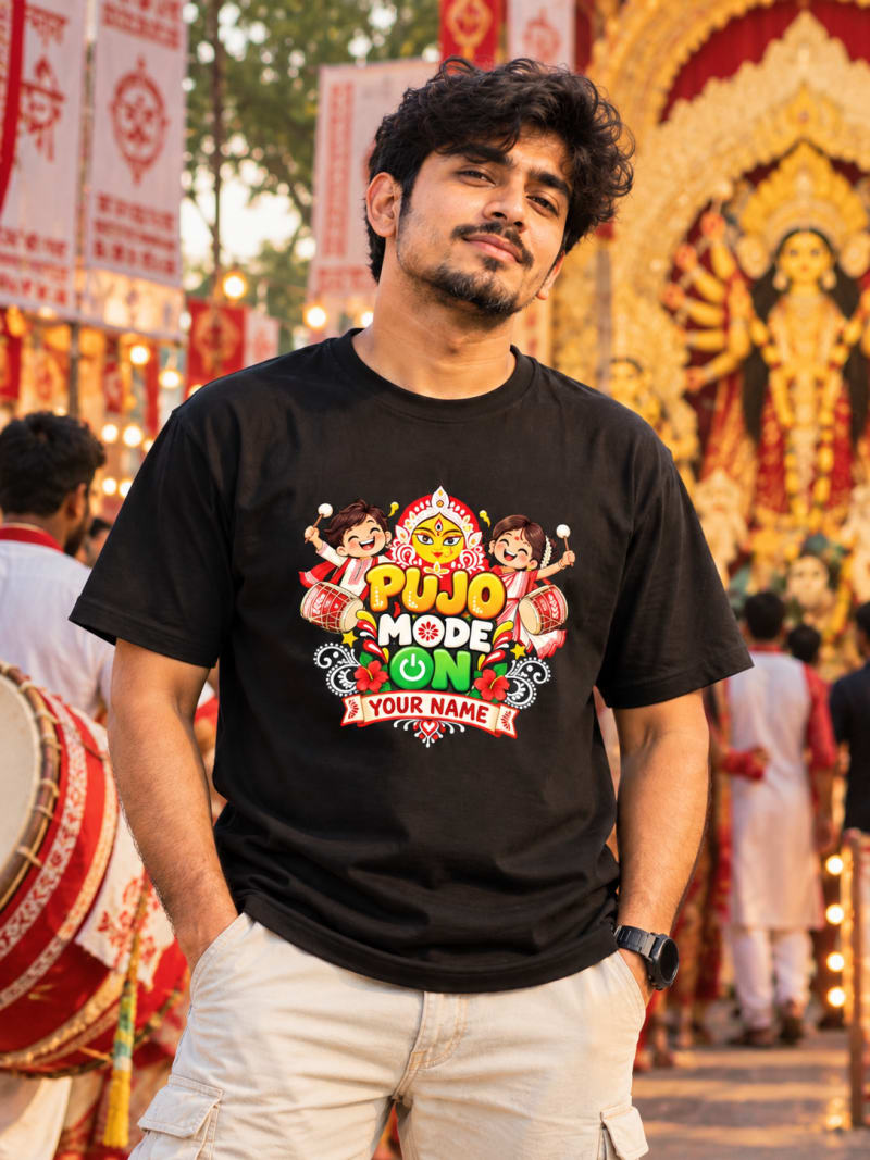 Durga Puja Special Tee - Image 1