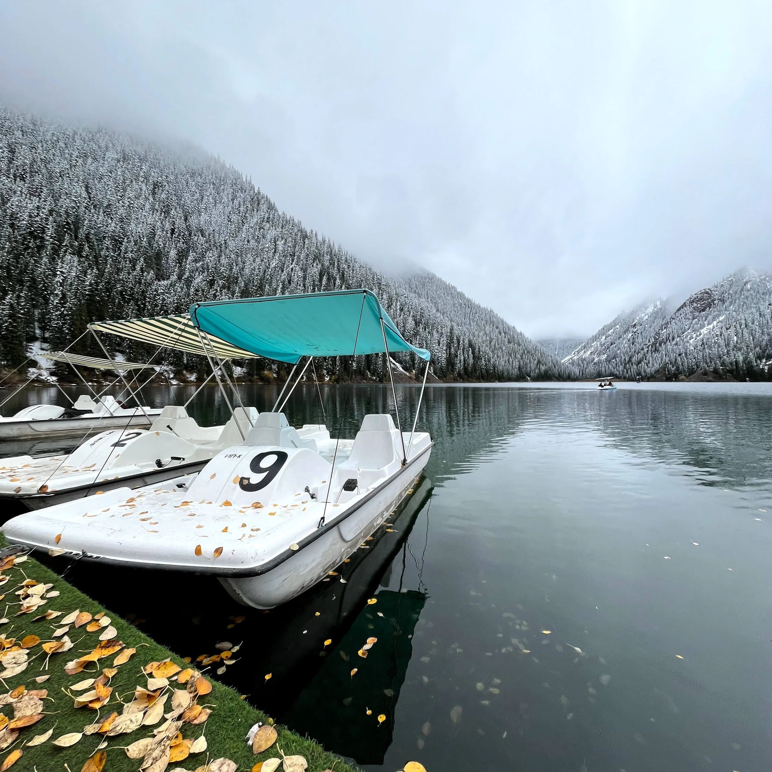 Pedal Boat Ride on Kolsai Lakes