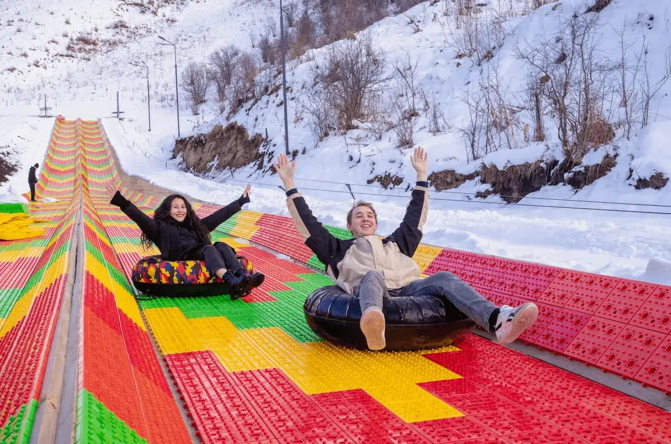 TUBING in Oi-Qaragai
