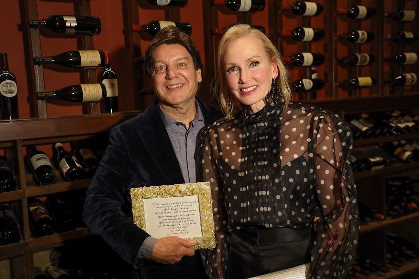 Dr. Vitenas at an event