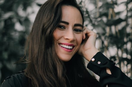 smiling woman